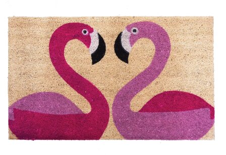 Doormat Flamingo 45x75