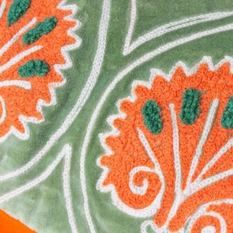 Kussenhoes Casa - Oranje - Detail