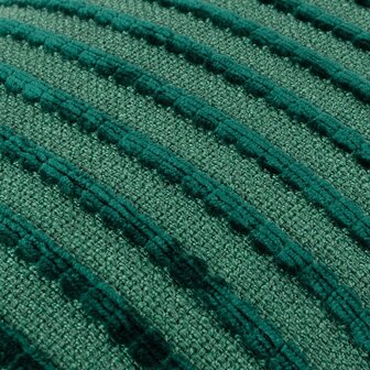 Giyla Chenille kussen blauwgroen detail