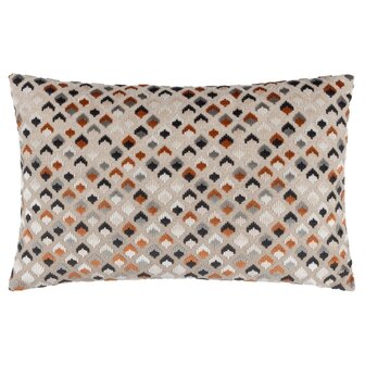 Lexington Cushion Ginger grijs voorkant