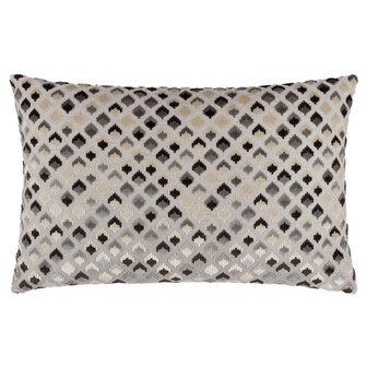 Lexington Cushion Grijs Zwart voorkant