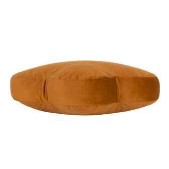Flower Velvet omkeerbaar kussen Ginger  zijkant