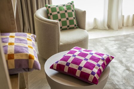 Blocks &ndash; 45x45 cm &ndash; Geometrisch &amp; warm in Rhapsody 