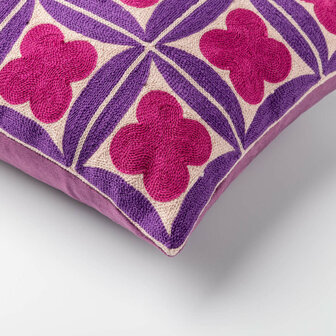 Clover &ndash; Sierkussen 30x50 cm &ndash; Geometrisch &amp; Klavertjevier 