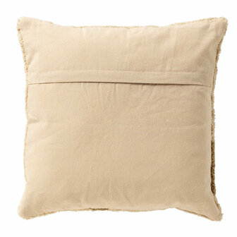 Juna &ndash; Sierkussen 45x45 cm &ndash; Bladmotief &amp; Duurzaam 