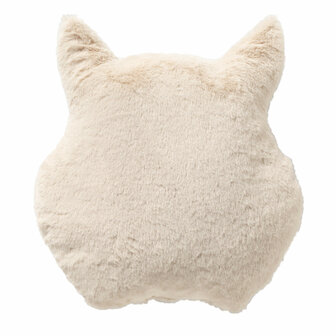 Owl &ndash; Knuffelkussen 35x40 cm &ndash; Winterse uil 