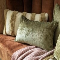 Phoebe &ndash; Plaid 140x180 cm &ndash; Pomegranate 