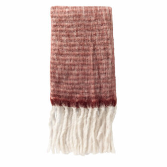 Phoebe &ndash; Plaid 140x180 cm &ndash; Pomegranate 