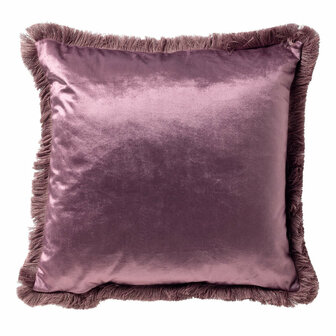 Ravie &ndash; Sierkussen 45x45 cm &ndash; Paisley &ndash; Dusky Orchid 