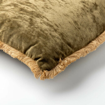 Skyler &ndash; Sierkussen 40x60 cm &ndash; Military Olive