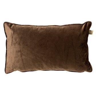 FINN &ndash; Cushion 40x60 cm &ndash; Velvet &ndash; Chocolate Martini 