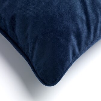 FINN &ndash; Sierkussen 60x60 cm &ndash; Velvet &ndash; Insignia Blue 💙✨