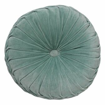 KAJA &ndash; Rond sierkussen &Oslash;40 cm &ndash; Jadeite &ndash; Fris velvet accent 💚✨