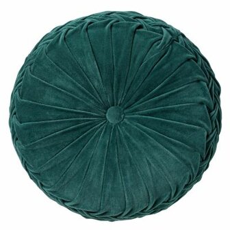 KAJA &ndash; Rond sierkussen &Oslash;40 cm &ndash; Sagebrush Green &ndash; Groen velvet 🌿✨