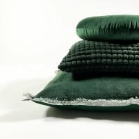 Olly &ndash; &Oslash;40 cm &ndash; Rond velvet sierkussen &ndash; Mountain View 🌲