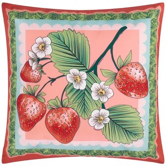 Buitenkussen - Anemone Strawberries &ndash; 43x43 cm 