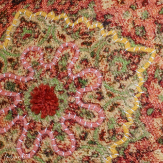 Kussen Julie &ndash; Retro Bloemenpracht &ndash; 40x60 cm