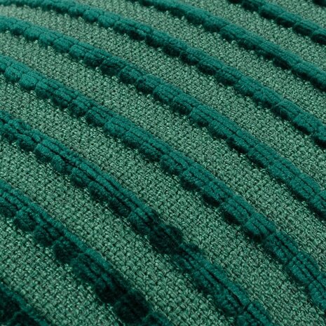 Giyla Chenille kussen blauwgroen detail