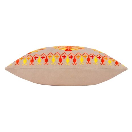 Kalina Kussen Oranje zijkant