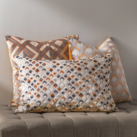 Lexington Cushion Ginger grijs