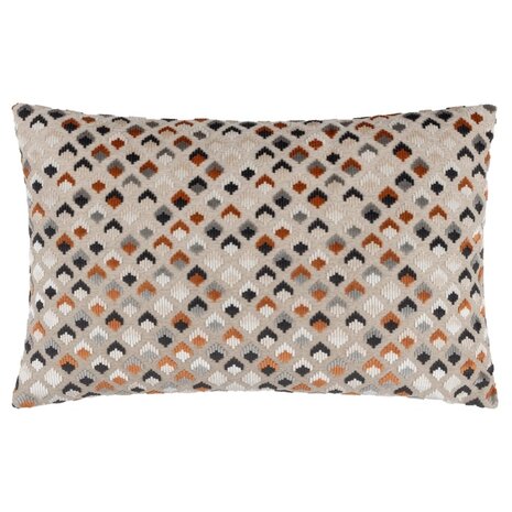 Lexington Cushion Ginger grijs voorkant