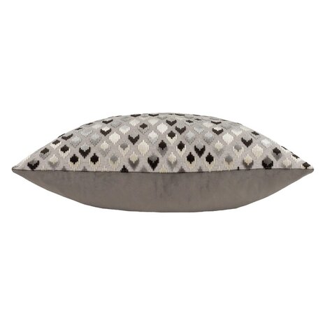 Lexington Cushion Grijs Zwart zijkant