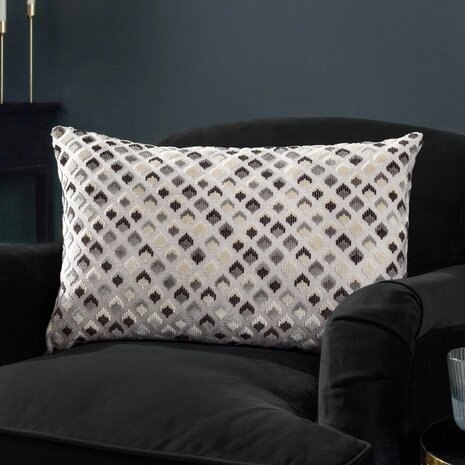 Lexington Cushion Grijs Zwart