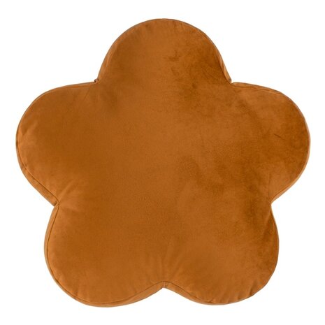 Flower Velvet omkeerbaar kussen Ginger voorkant