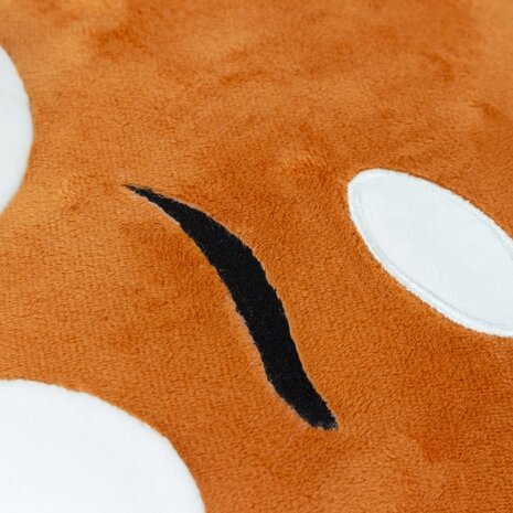 Red Panda Novelty Kussen voor kinderen, oranje detail