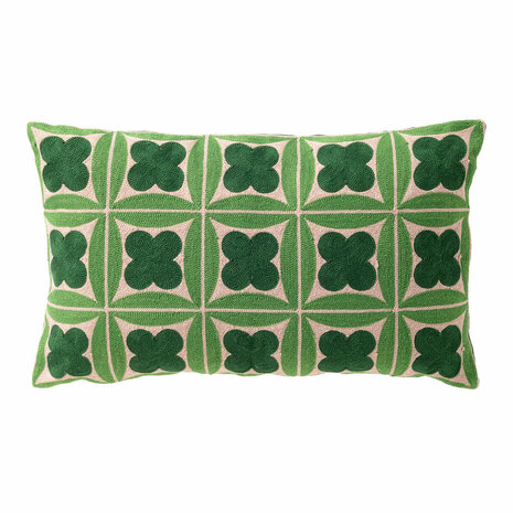 Clover – Sierkussen 30x50 cm – Geometrisch & Klavertjevier 