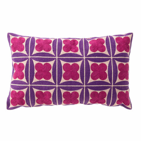 Clover – Sierkussen 30x50 cm – Geometrisch & Klavertjevier 