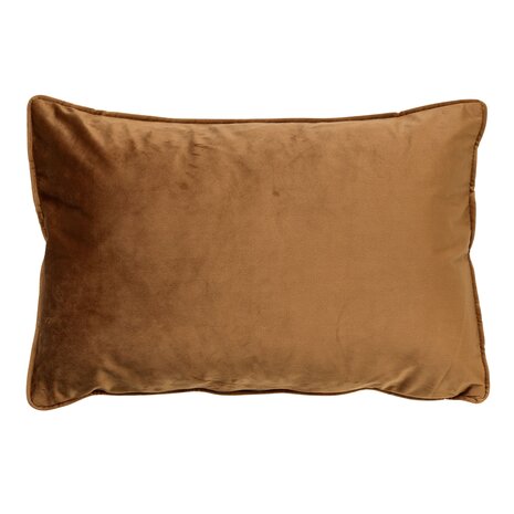 FINN – Cushion 40x60 cm – Velvet – Tobacco Brown 