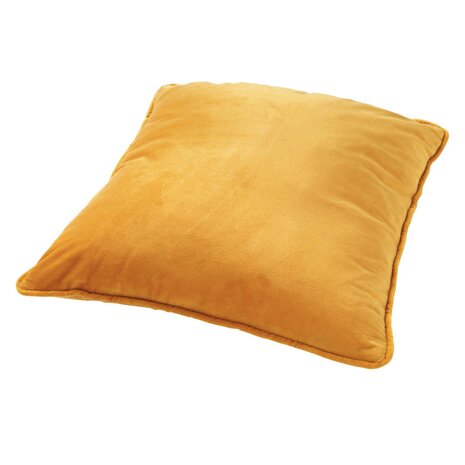 FINN – Sierkussen 60x60 cm – Velvet – Golden Glow - geel💛✨