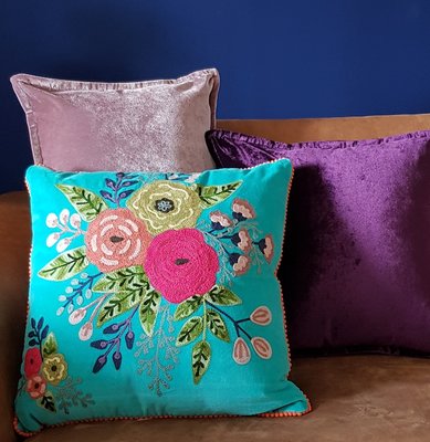 Velvet - paars 40x60