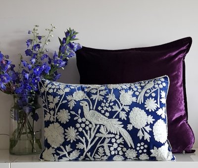 Velvet - paars 60x60