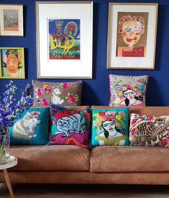 Kussen Poes 45x45