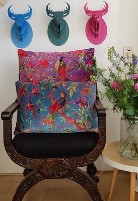 Hertenkop voor aan de muur - verschillende kleuren