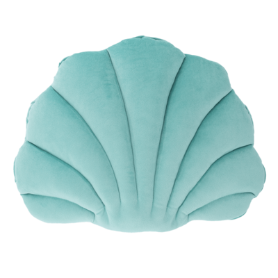 Schelpkussen - aqua