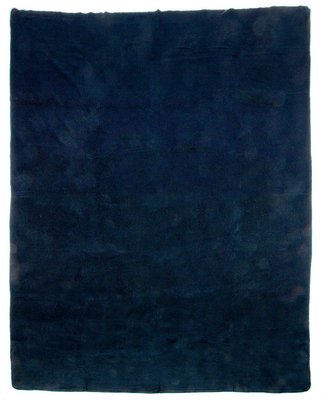 Alpaca plaid - blauw 165x230