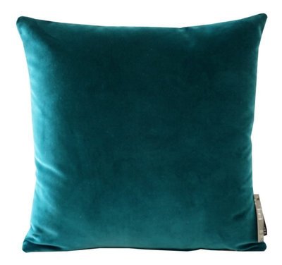 Velvet cool donkergroen 40x40