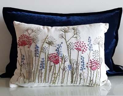 Velvet - donkerblauw 40x60