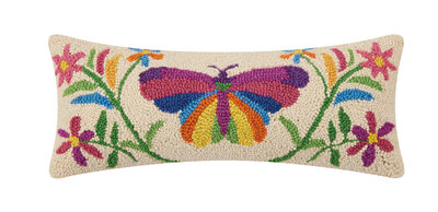 Hook pillow Buttterfly 20x50