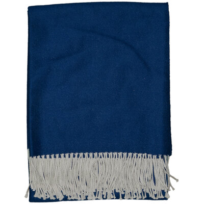 Alpaca plaid - blauw 135x175cm