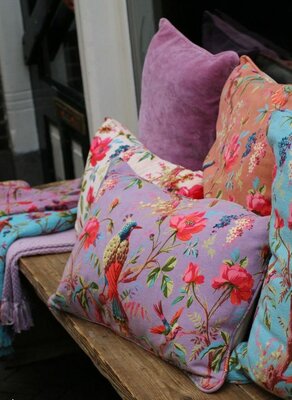 Paradise cotton-rib 40x60 - Lila