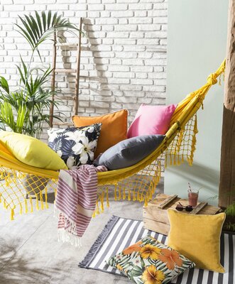 Outdoor kussen 45x45 - Roze