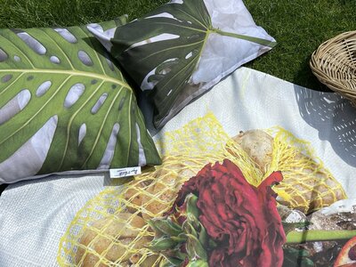 Outdoor kussen Monstera - 45x45