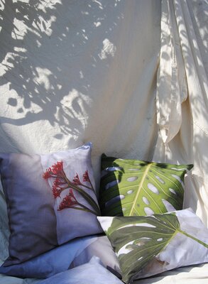 Outdoor kussen Monstera - 45x45