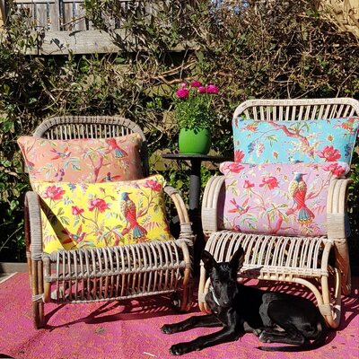 Paradise cotton-rib 40x60 - Lila