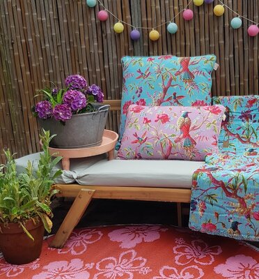 Paradise cotton-rib 40x60 - Lila