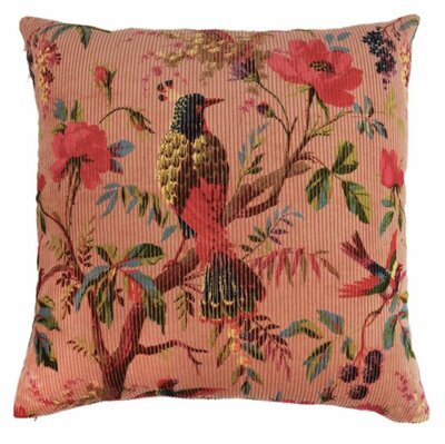 Sierkussen Paradise ribfluweel - Roze 50x50